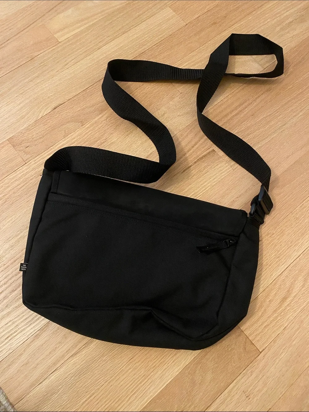adidas Black Trefoil Messenger Bag